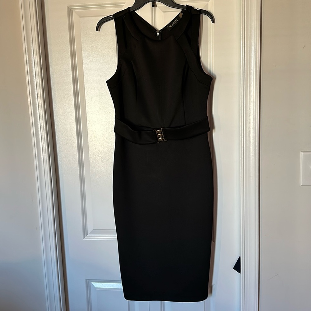 Black Guess Bodycon dress, size 12